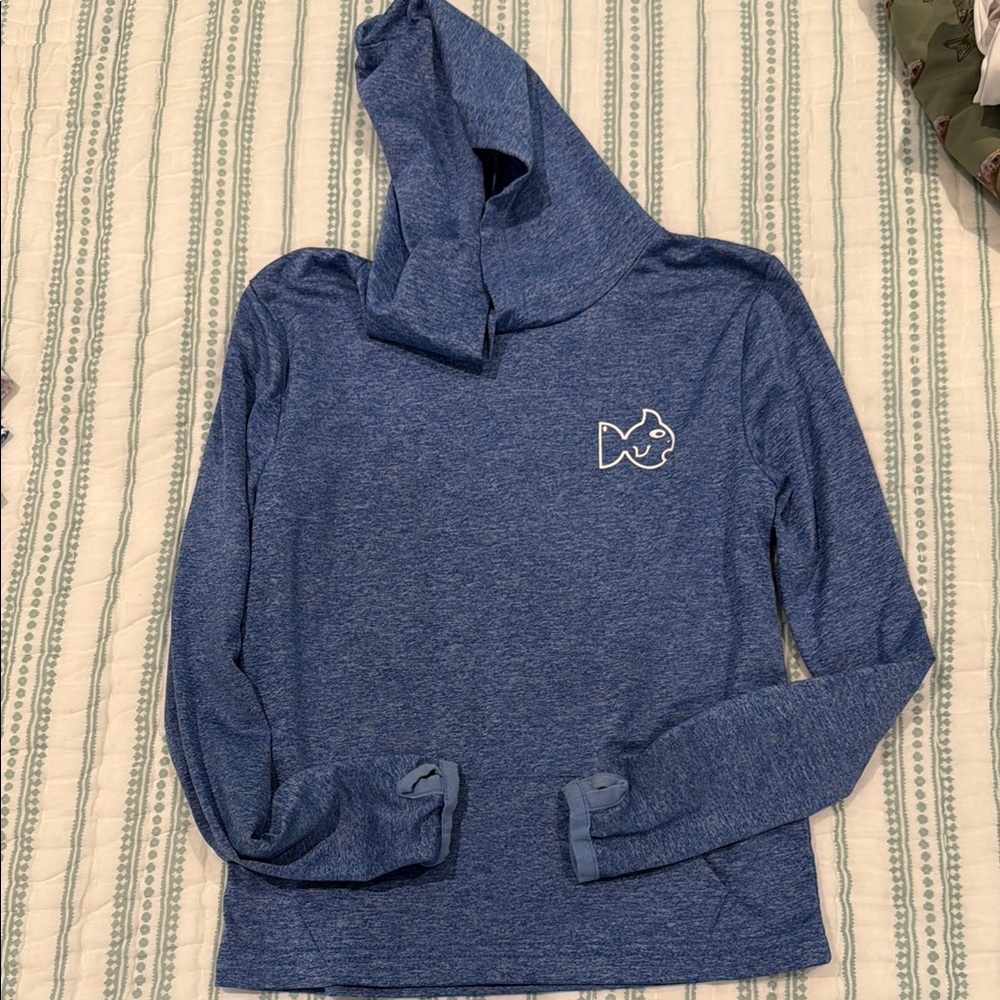 Kids Blue Long Sleeve Shirt